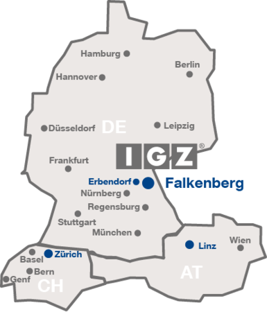IGZ Standorte Europa