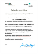WMS Marktstudie SAP Logistics Execution System TRM SAP ERP 6.0