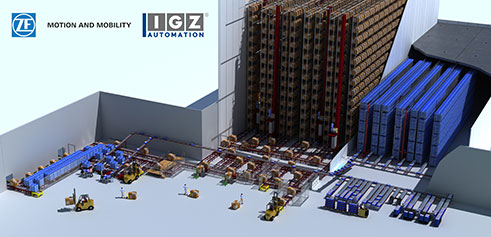 IGZ - logistics centre ZF 