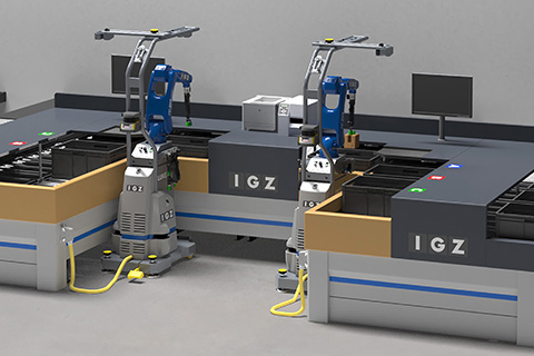 Roboter in der Lagerlogistik | IGZ